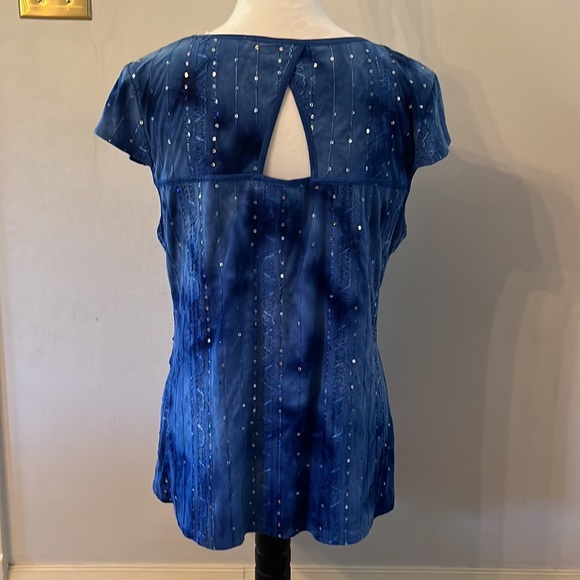 Soft vintage sequin top - Picture 2 of 2